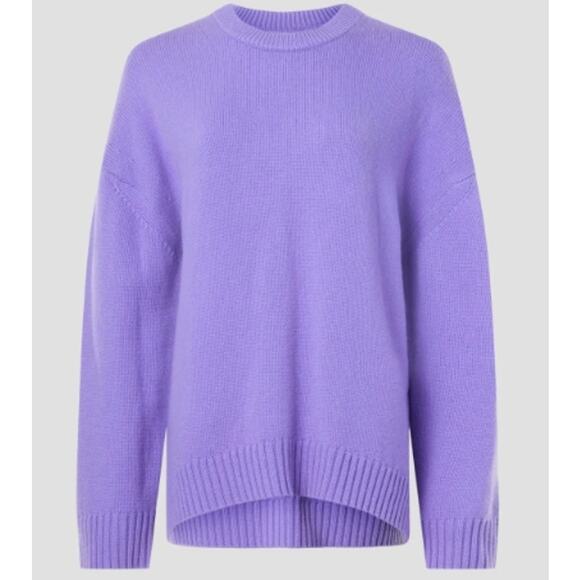 A.L.C. Ayden Purple Wool Cashmere Sweater Size S - Picture 8 of 10